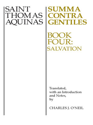cover image of Summa Contra Gentiles, 4